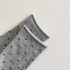 Sweat Absorbent Mid-Tube Socks Curled-edge Women's Socks Soft Polka Dot Socks  Summer