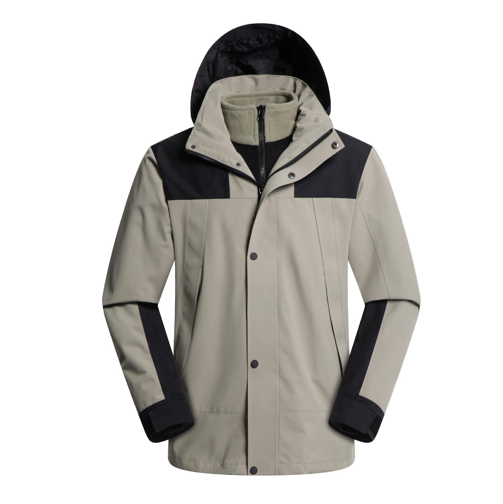 

Unisex Outdoor Windbreaker: Waterproof, Windproof, Couple s Mountaineering Two-Piece Set 2XL
