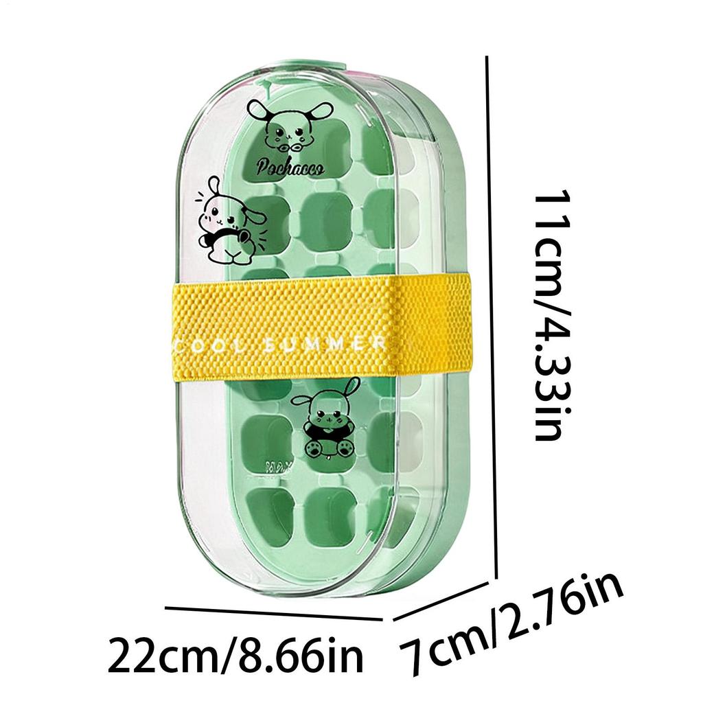 Portable Ice Maker Bottle 2-In-1 Portable Bottle With Straw Press To Release Ice Tray For Home Kitchen Office Travel Outdoor