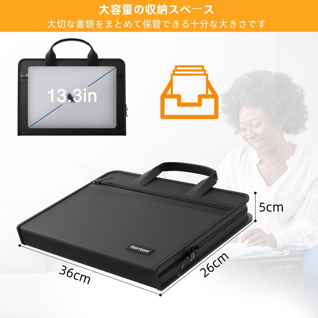 Fireproof File 13 Fireproof Document Portable Fireproof Safe for Business and File Folder with Size 2800℃ Case, Pockets, Clear, Home, Zipper,