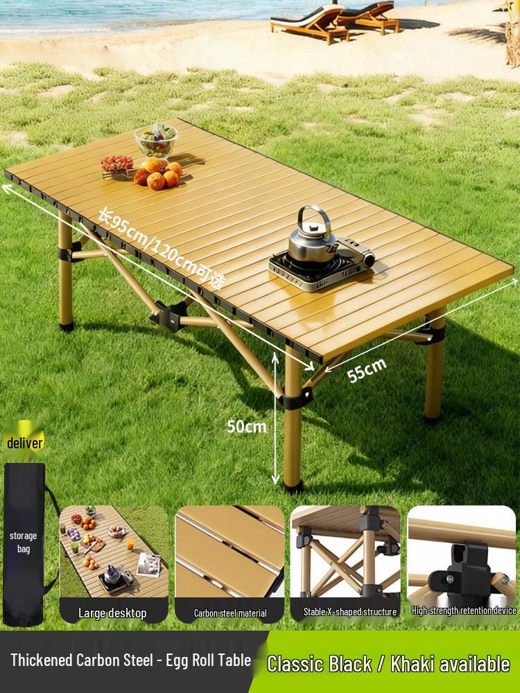 Verstellbarer Outdoor Klapp-Liegestuhl - Tragbarer Mondstuhl für Camping, Strand, Angeln, Picknick und mehr.