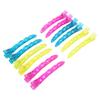 12Pcs Hairpin Duck Billed ABS Colorful Hair Fixing Clip Pin for Hairdressing Salon