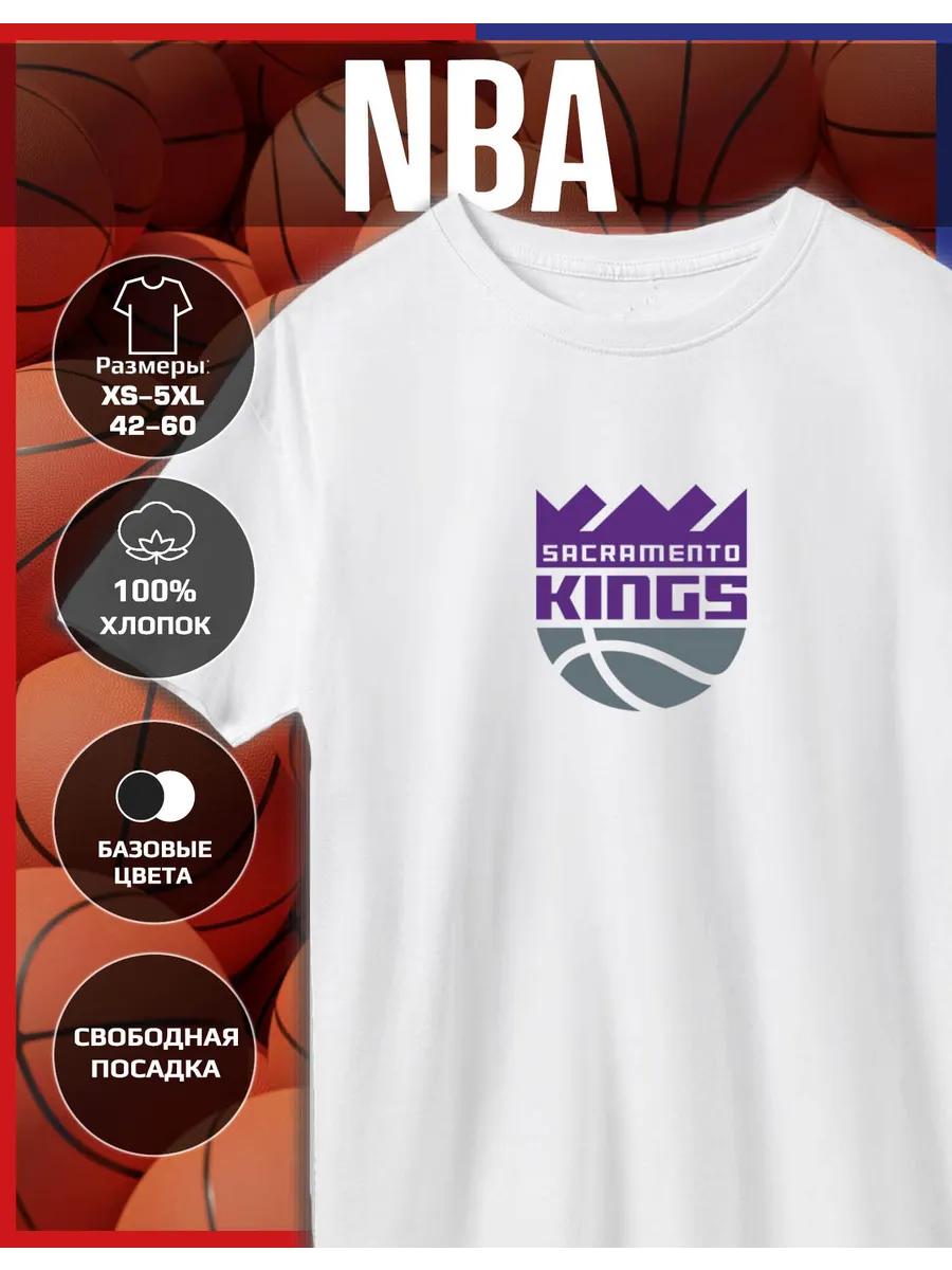 Футболка с принтом Sacramento Kings NBA M