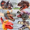 Hand Puppets Dinosaur Head Model Toy T-Rex Dino Park Dolls Dinosaur Worlds Soft Toy for Gifts
