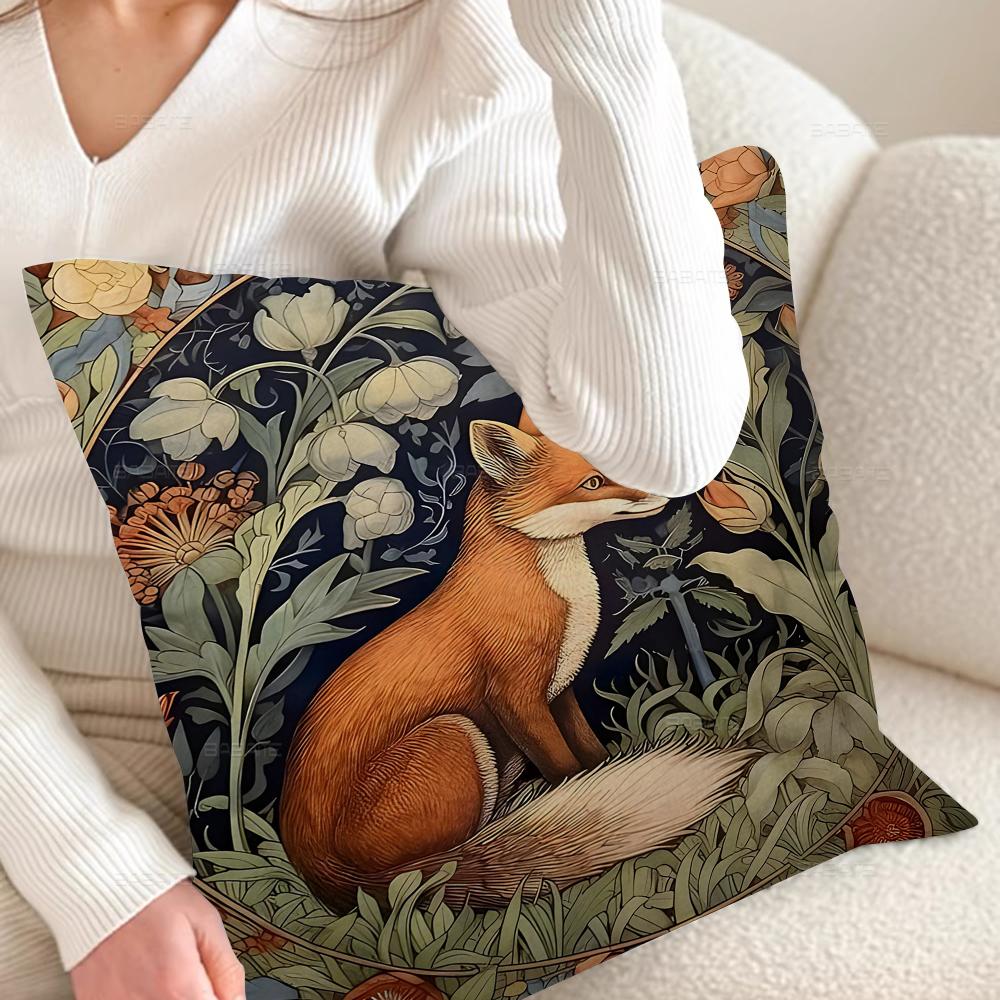 Neutral William Morris Pillow Anime Pillow Sofa Bed Head Pillow Cover Cushion Cover 45x45 Cm Fashion