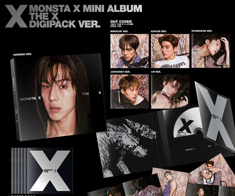 [POB] (LIMITIERTE DIGIPACK-Version) MONSTA X [THE X] 13. MINI-ALBUM