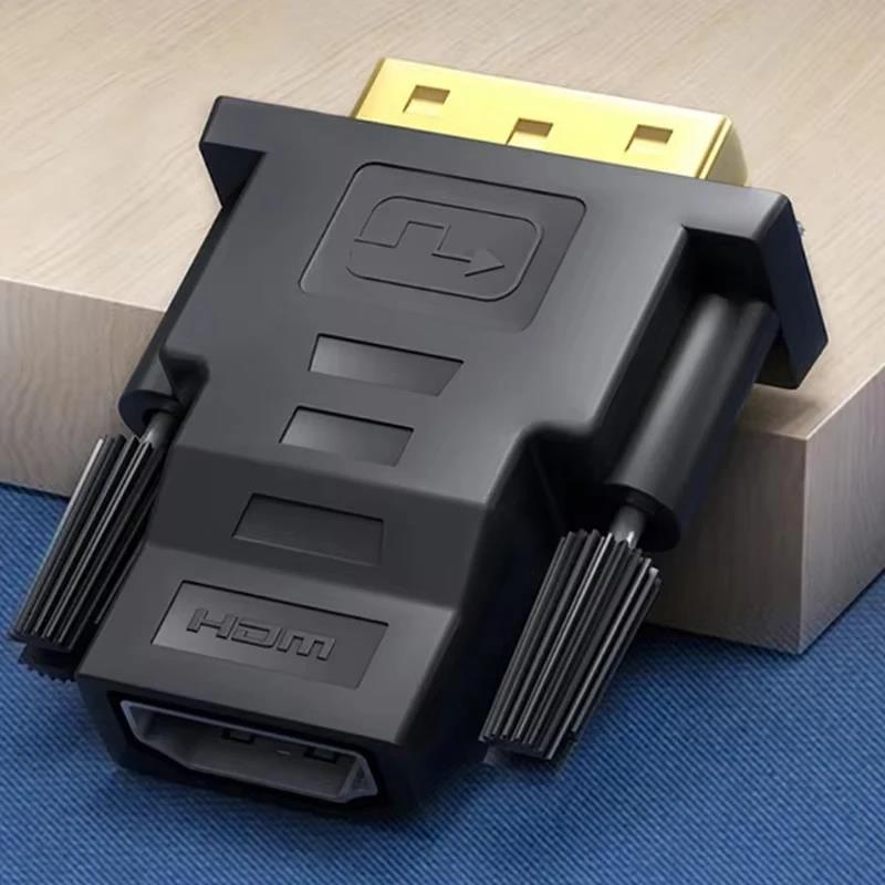 DVI 24+1 To HDMI Adapter Bi-Directional HDMI To DVI Cable Adapter Coupler DVI To HDTV Cable Converter For Monitor TV PC PS4 Xbox