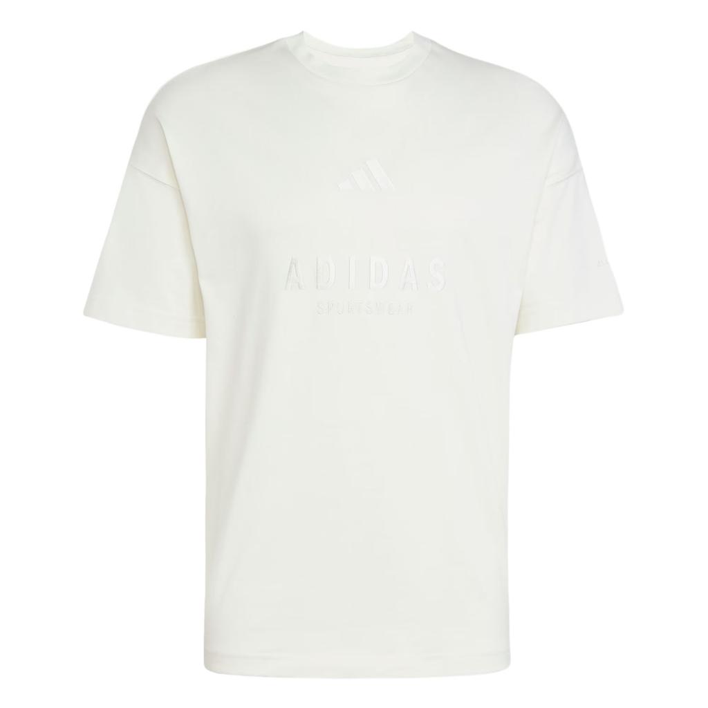 Adidas All Season Spring Summer 2025 Embroidered Casual Round Neck Short Sleeve T-Shirt Men T-Shirts JL6552