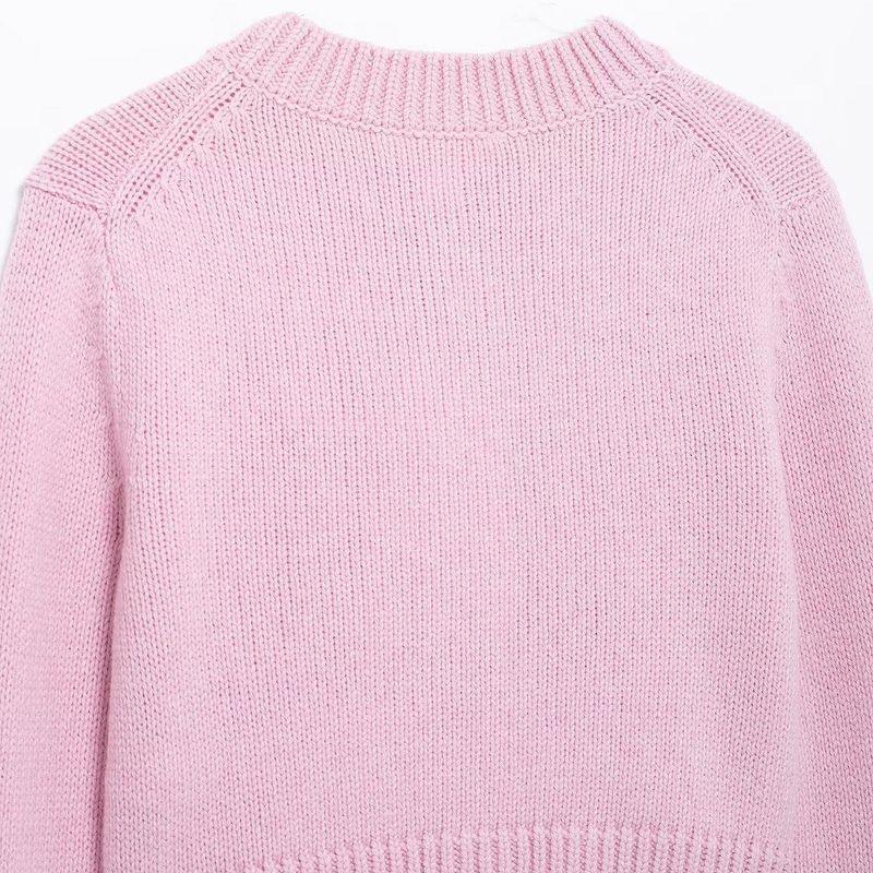 Kaslead New Women clothes Western Style Fashion Sweet Simple and Versatile Blended Short coat 5755018