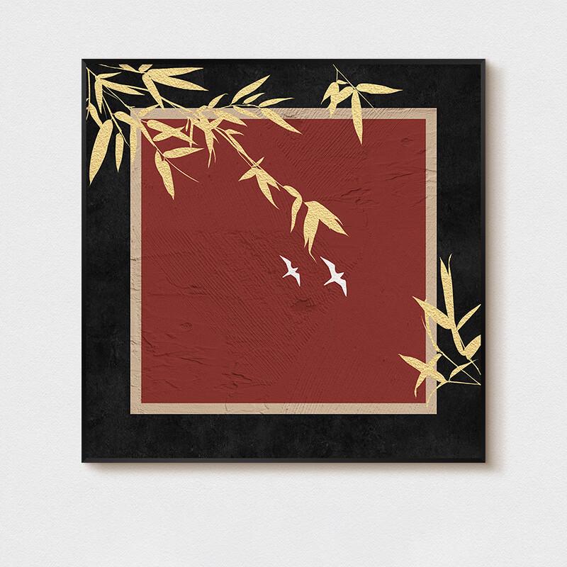 Chinese Style Red French Decorative Wall Art