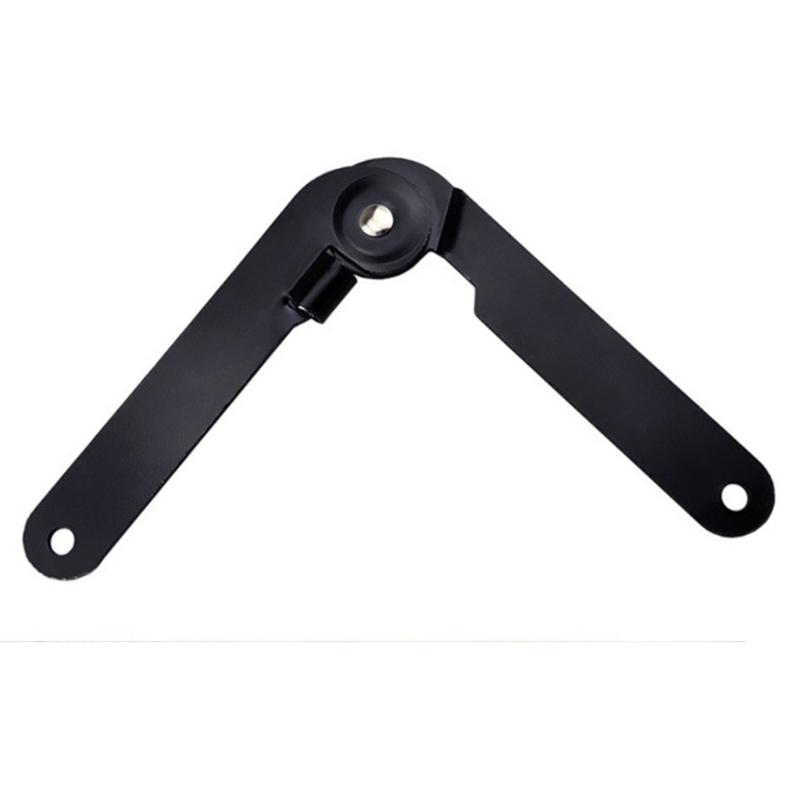 180 Degree Rotating Locking Hinges Heavy Duty Iron Lid Support Upgrades Pack of 2 for Cabinet Door Furniture Hardware