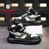Scarpe da Skate High-Top in Pelle Babu Dou per Bambini - Collezione Autunno/Inverno 2025 per Ragazzi e Ragazze
