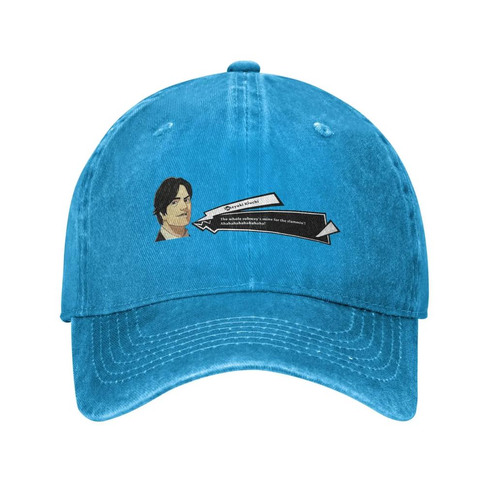 The Subway Slammer Washed Baseball Cap Fitted Retro Sun Hip Hop Hats Summer UnisexTeens Hiking Fishing Baseball Caps