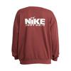 Nike Υπερμεγέθης Λογότυπος Μάρκας Crewneck Άνετη Μόδα Φούτερ Ανδρικό φούτερ Καφέ Λευκό HQ2962-231