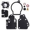 Carburetor Repair Rebuild Kit Gasket for Mercury Mariner Outboards 6 8 9.9 10 15 20 25 HP 2cyl Boat Motor 18-7212 1395-97611