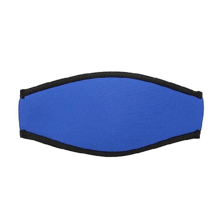 

Diving Facepiece Strap Replacement Comfortable Diving Hair Protector Wrap Goggle Strap Neoprene Facepiece Strap Cover синій