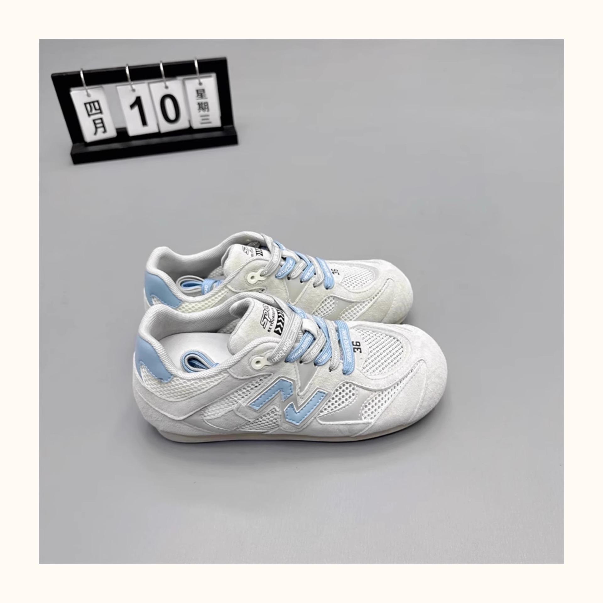 

Mesh breathable casual sports shoes 2025 summer show small non-slip heightening German training shoes travel running shoes women s 35 серый