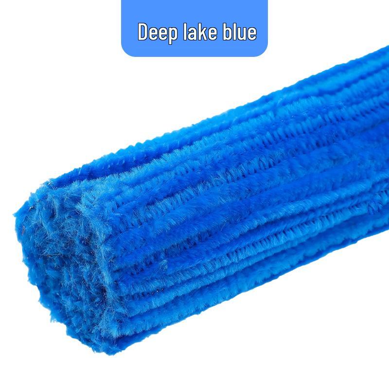 Handmade DIY Chenille Stem Fluff Flower Headband Ornament Material