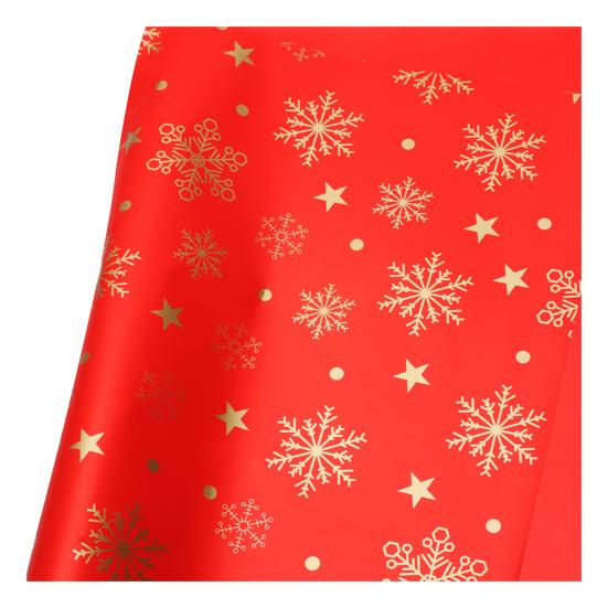 20 Sheets Christmas Wrapping Paper 22" X 22" Holiday Gift Wrap with Christmas Tree Snowflake Pattern for Party DIY Crafts Presents