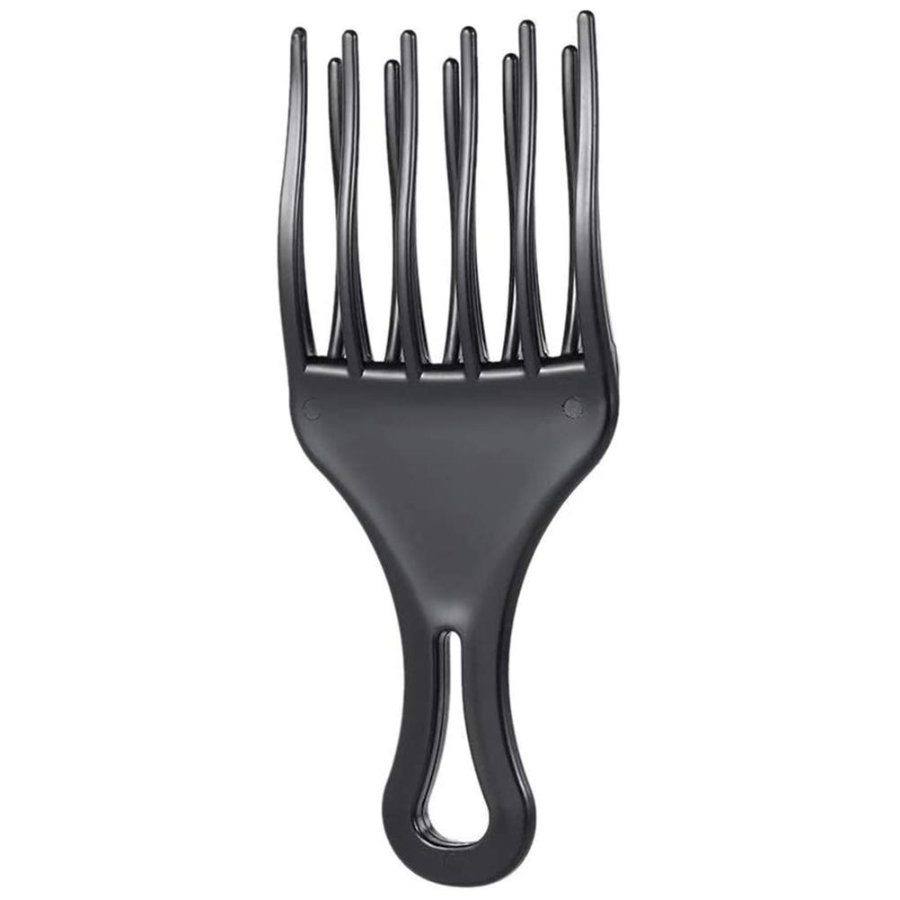 Plastic Wide Hair Pick Comb Hair Pick Comb Afro Hair Comb Hairdressing Styling Tool