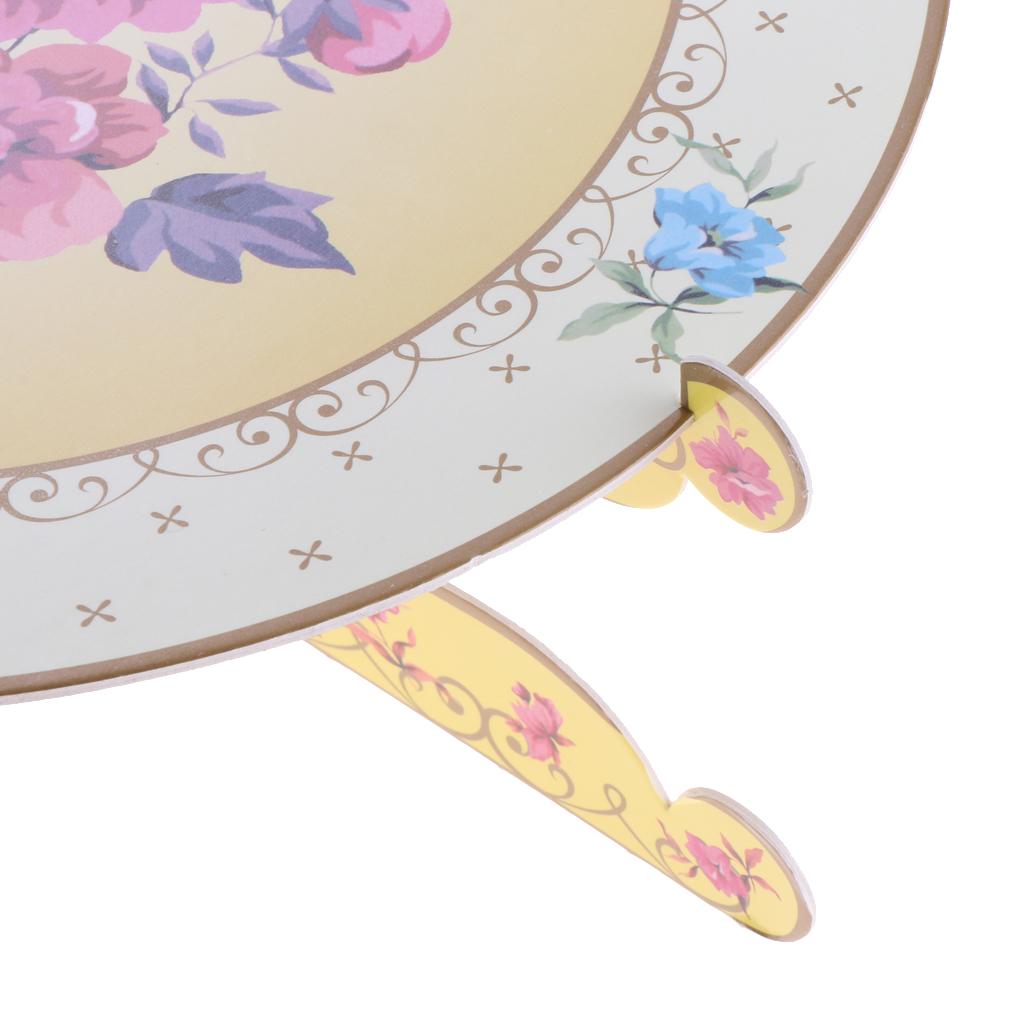 Buy Flower Paper Cake Stand Cupcake Dessert Holder Party Table