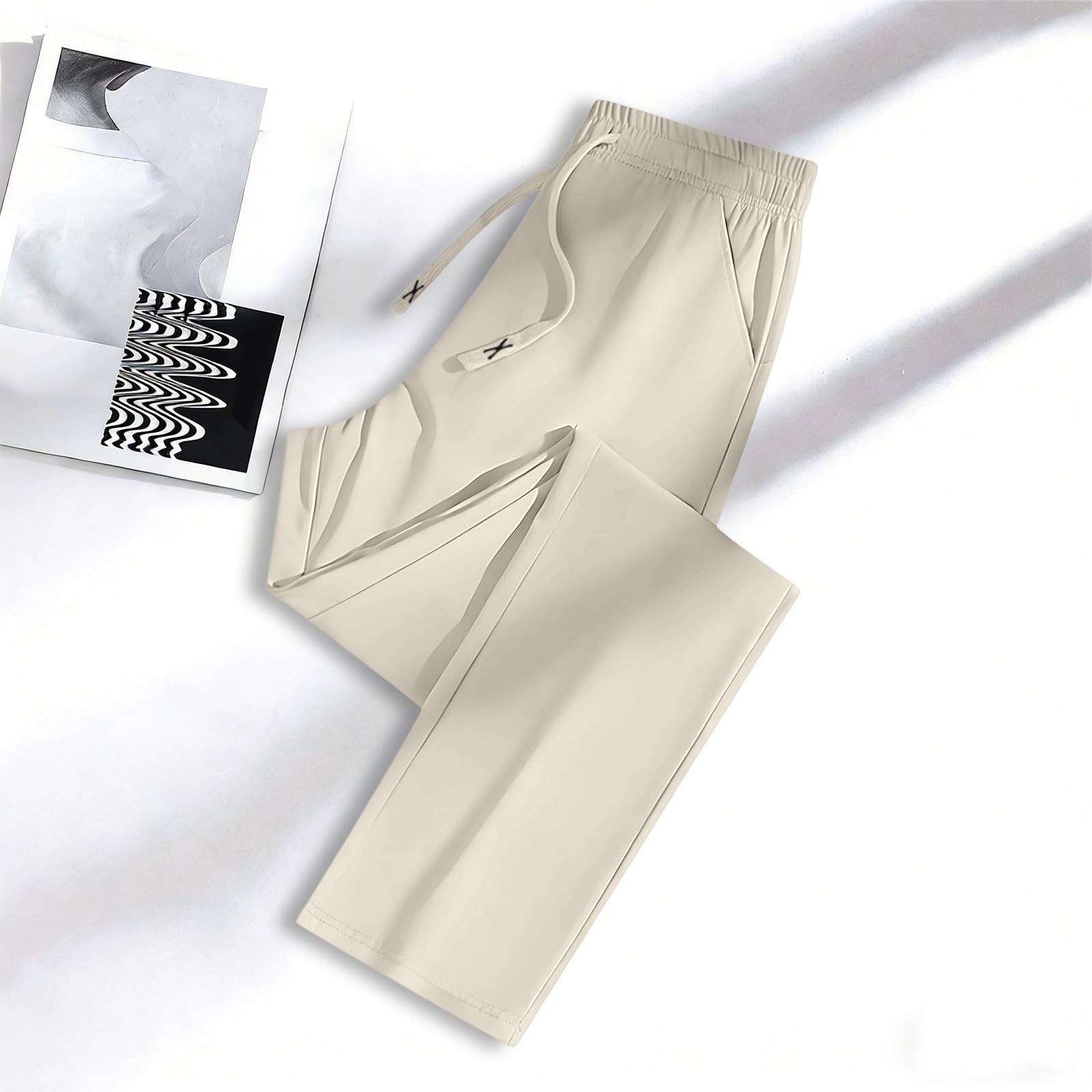 Женские повседневные брюки прямого кроя, цветные, повседневные длинные брюки L