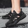 Fashion Comfortable Casual Men's Water Shoes Summer Trend Outdoor Walking Soft Bottom Breathable Beach Shoes Material Mesh Hiking Shoes