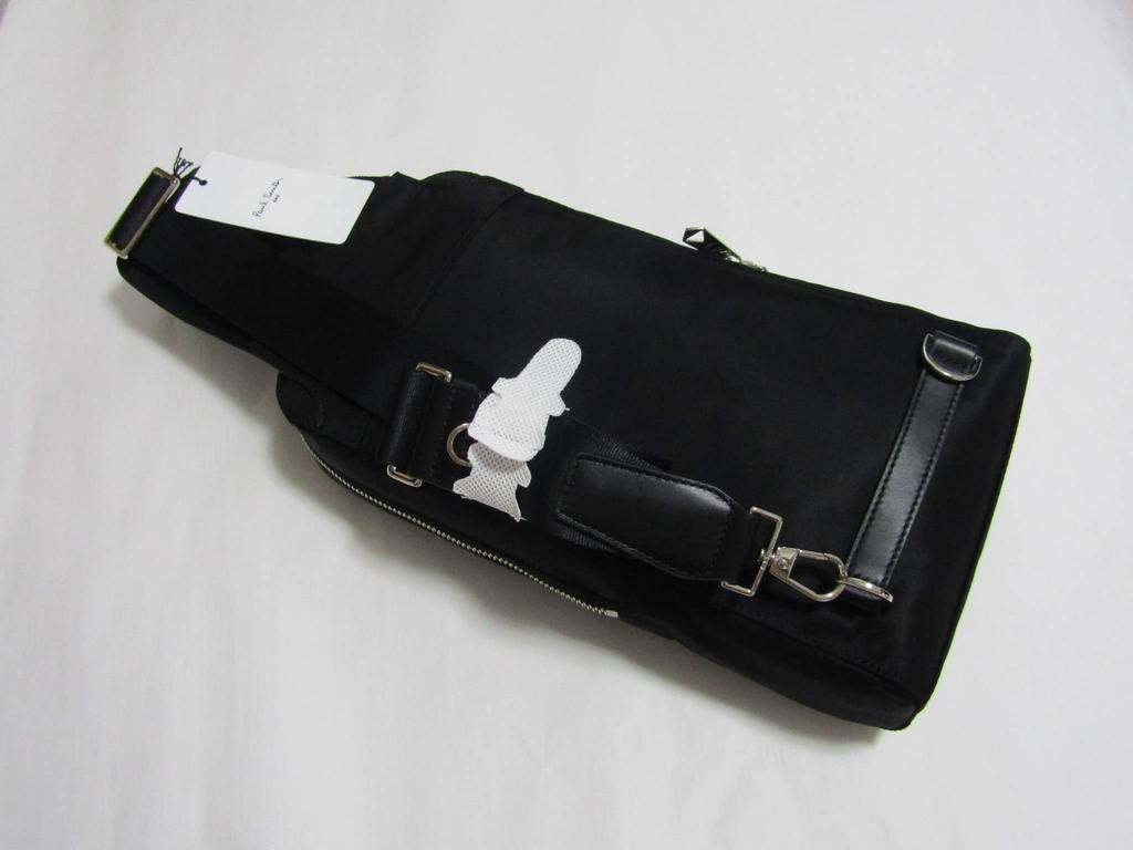 Paul Smith B Monogram Body Black Men's Bag,