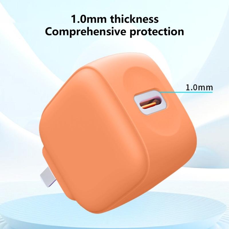 Silicone Protective Case For Ice Block 45W Charging Block Impact Scratch And Dust Resistance Ensuring Safety