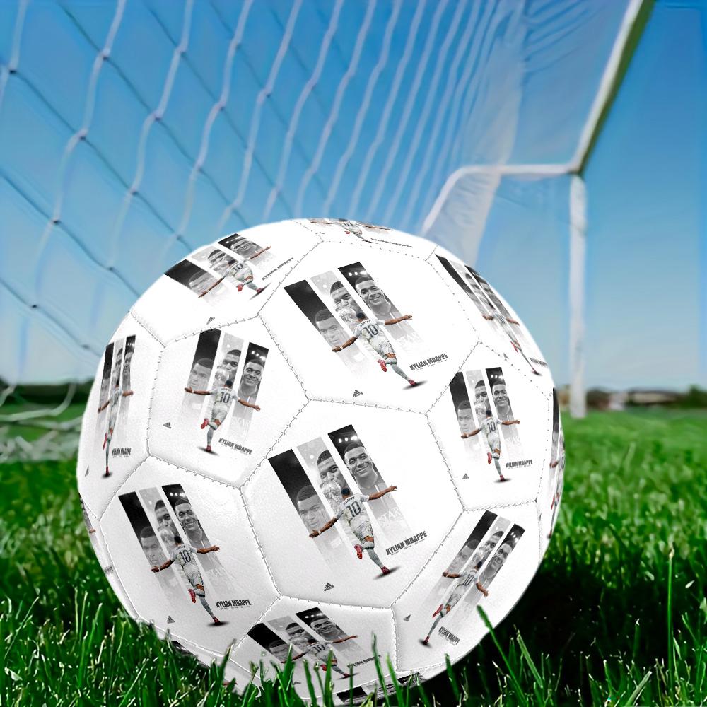 Mbappe2 Size 5 Soccer Football Machine-Stitched Indoor/Outdoor Training and Matches for Football Accessories Distinctive Home Decor And Party Gift