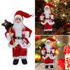 Weihnachten Sitzend Stehend Weihnachtsmann Figuren Puppe Niedlich 12 Zoll Weihnachtsbaum Party Ornament Tisch Büro Kamin Heimdeko