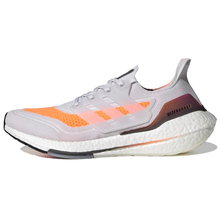 adidas Ultra Boost 21 Dash Grey Screaming Orange Men s FY0375 EU 42