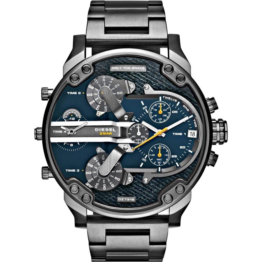 Diesel DZ7331 Reloj para Hombre Mr Daddy 2.0 Acero Inoxidable Color Gunmetal
