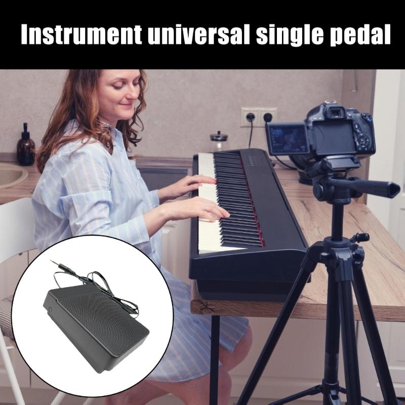 Klavier Elektronische Tastatur Pedal Sustain-Pedal Dämpferpedal Klavierfußpedal