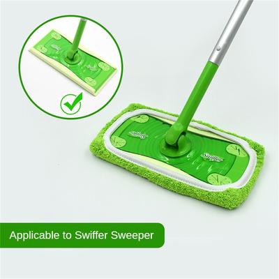 Mop Cloth Replacement Accessories 4 Types Large Cleaning Area Durable Strong Water Absorption Easy To Install Mop Pad Fiber