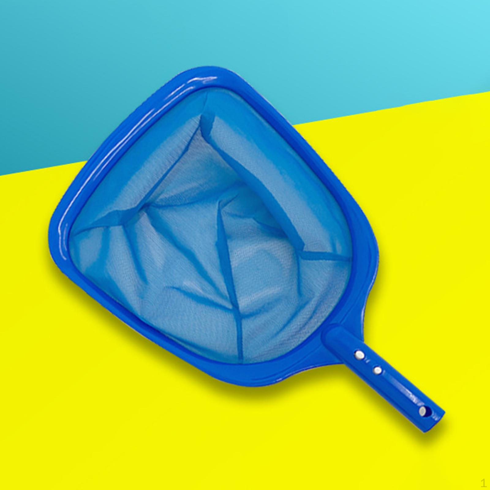 Telescopic Pole Rake Heavy Duty Net for Above Or in-Ground Pools Fountains Pool Cleaning Tool Skimmer Net