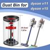 Dust Bin for Dyson V11 V15 SV14 SV15 SV22 Vacuum Cleaner, Dustbin Tank Spare Parts No.970050-01/965443-01 less