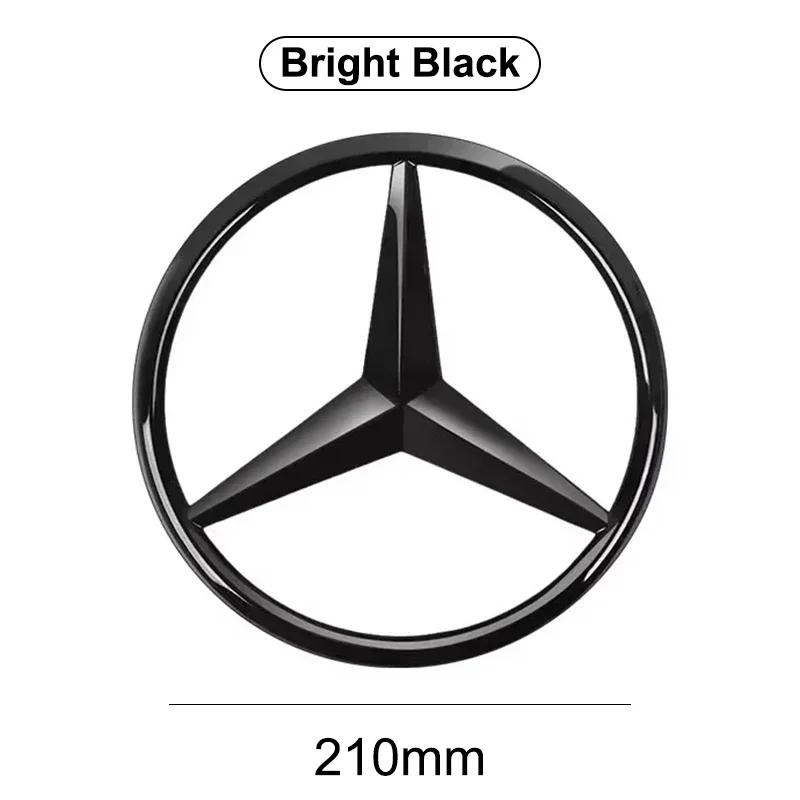 Car Front Hood Back Trunk 3D Emblem Decoration Logo Stickers For Mercedes Benz AMG GLE GLS CLA CLE GLC CLS GLA W223 W213 W206 AD1