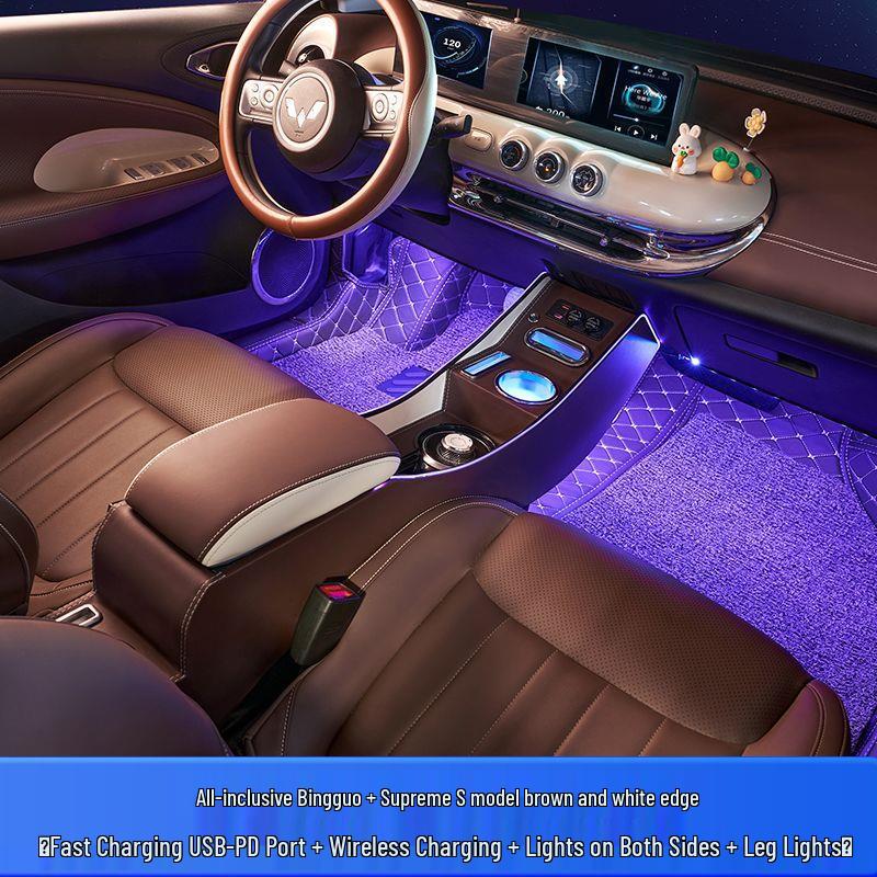 Armrest Storage Box for Wuling Bingo Electric Vehicle Interior Modification