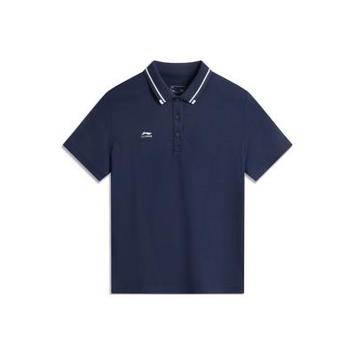 Li Ning Pullover Casual Sport Einfach Bequem Vielseitig Kurzarm Poloshirt Damen Oberteile APLV060-8