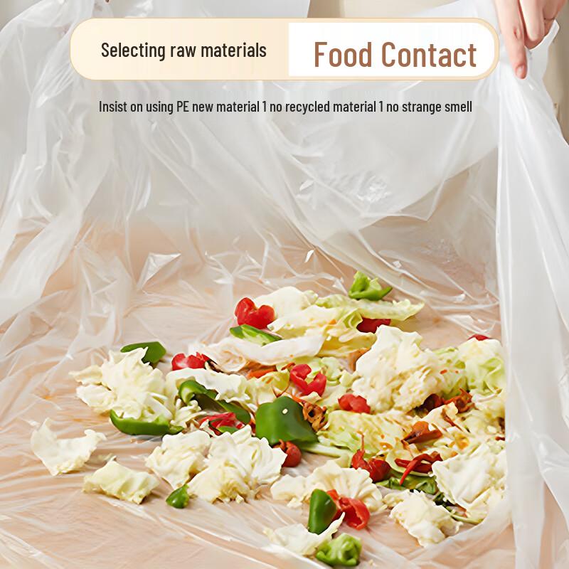 Jie Ri Bang Einweg-Tischdecken transparent (10er-Pack)