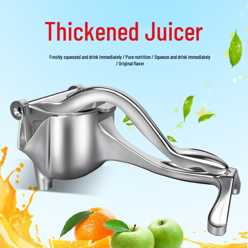 Stainless Steel Manual Orange and Lemon Squeezer with Sugar Cane Press