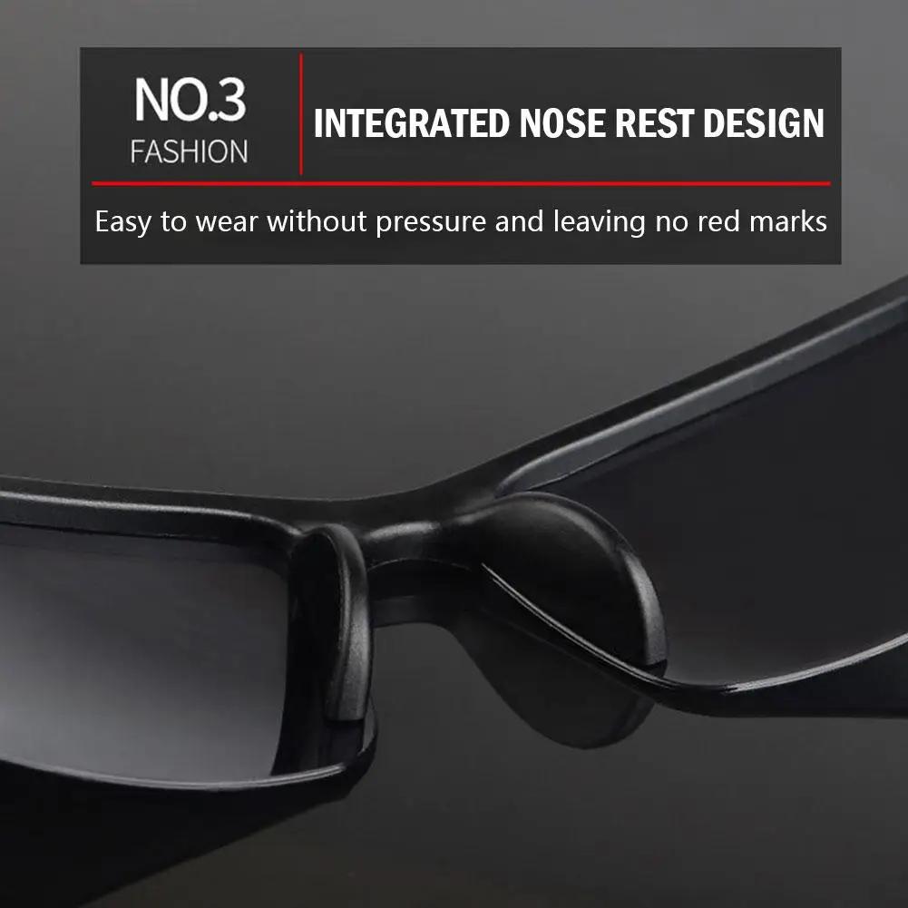 Unisex Anti-UV Car Night Vision Sunglasses for Men Day Night Driving Glasses Sunglasses Polarized Fashion Outside Adult Eyewear