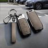 Suitable for Mercedes-Benz C E S-Class GLK GLA ML 2008-2017 3-button Car Smart Remote Key Fob Metal Key Bag Protective Cover