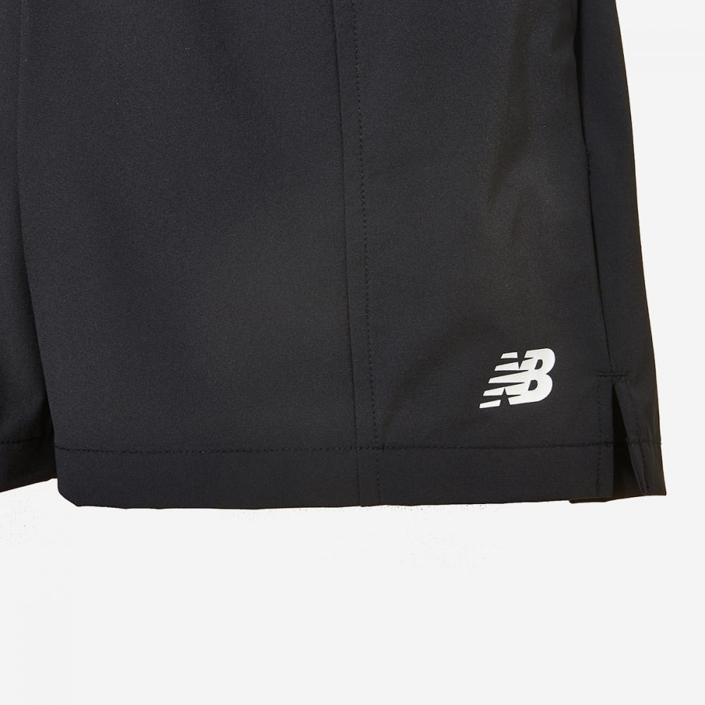 New Balance Women S 3.5 Part Woven Stretch ShortS Nbnve2w512   19  Black