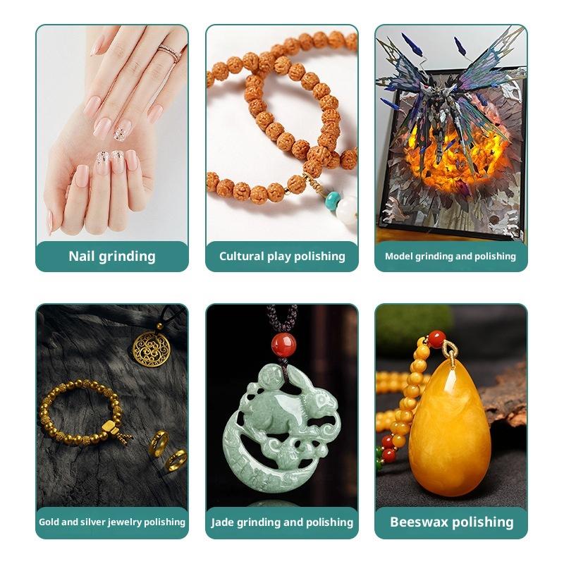 1/5/10Pcs Multifunctional Reusable Hand Sander Blocks Double Sided Sanding Sponge 600X3000 Grit For Watch Case Strap Polishing