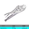 Industrial Grade Multifunctional High Leverage Round Nose Pressure Clamping Pliers for Labor-Saving Work.