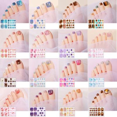 Teennagellakstrips Zelfklevende Teennagelstickers Waterdichte Teennagelkunststickers 3D Strass Teennagelwraps voor Vrouw