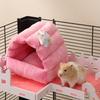 Lovely Small Animal Houses for Hamsters Rabbits And Birds Decorative Homes Pet Nest Breathable Bed