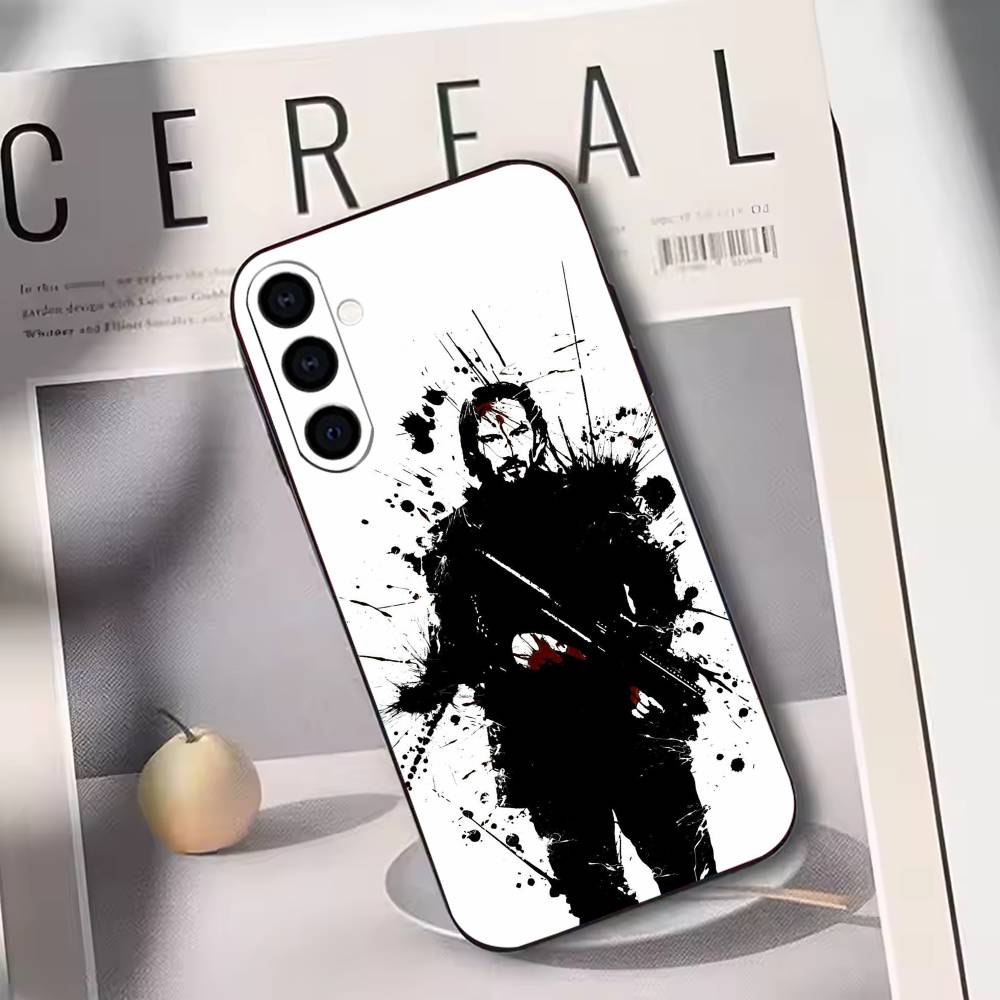 

Keanu Reeves Phone Case For Samsung Galaxy A73,A72,A71,A70,A53,A52,A51,Others Soft Black Cover Samsung a22 4g